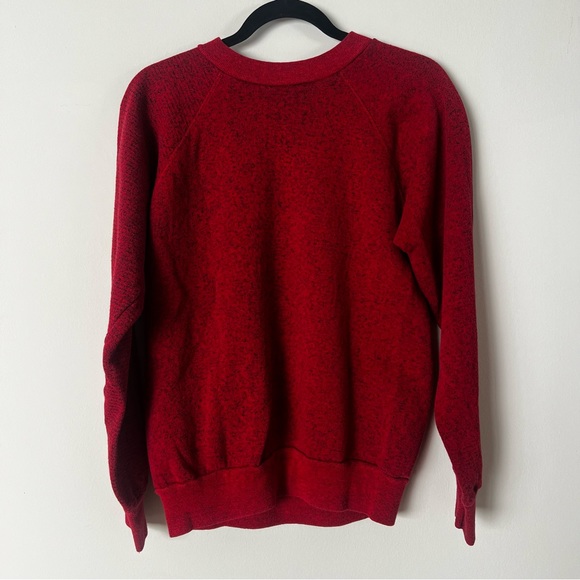 Vintage 80s 90s Christmas Tree Crewneck Sweatshirt Made in USA - Picture 9 of 10